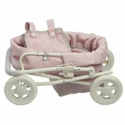 Polka Dots Princess Deluxe Baby Doll Stroller - Pink