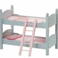 Polka Dots Princess Double Bunk Bed for 18