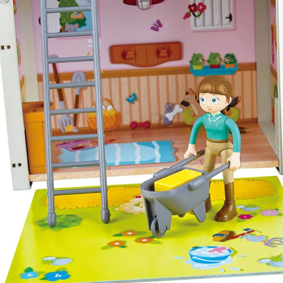 Pony Ranch Barn Stable Club Playset Doll House