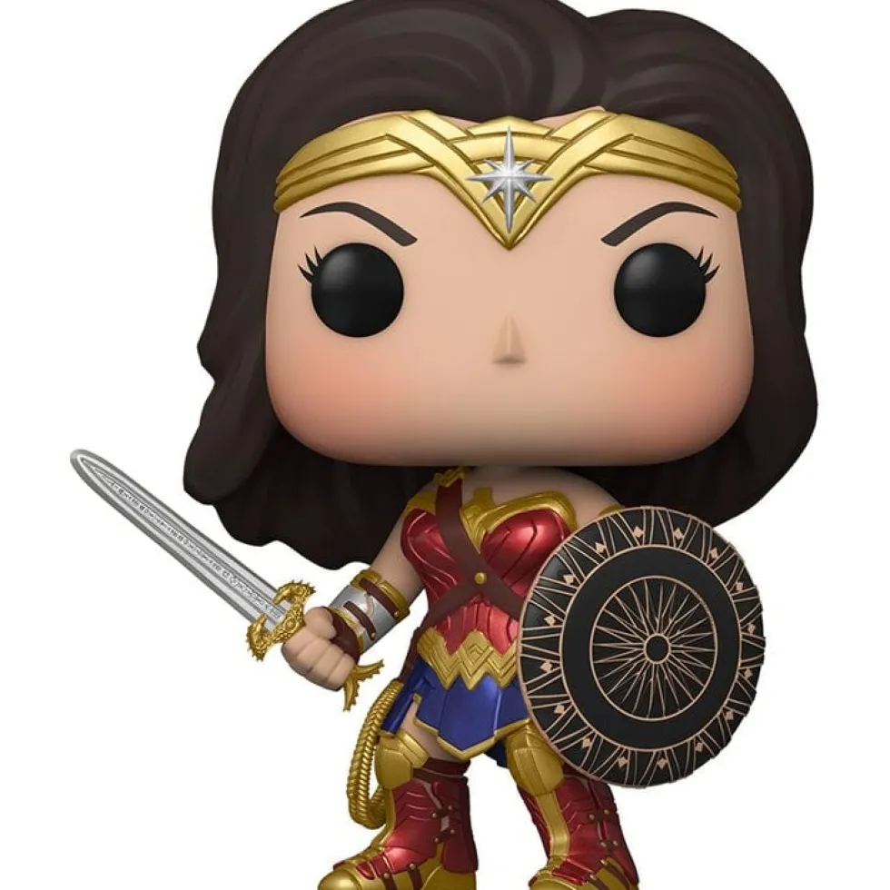 POP Heroes: Wonder Woman Figure with Shield - Diecast