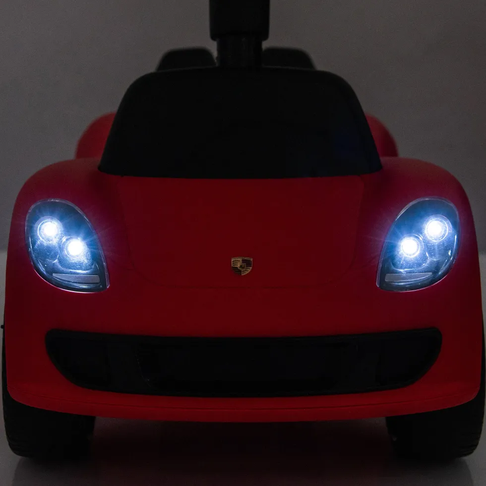 Porsche 911 Carrera GT Foot-to-Floor Ride-On - Red