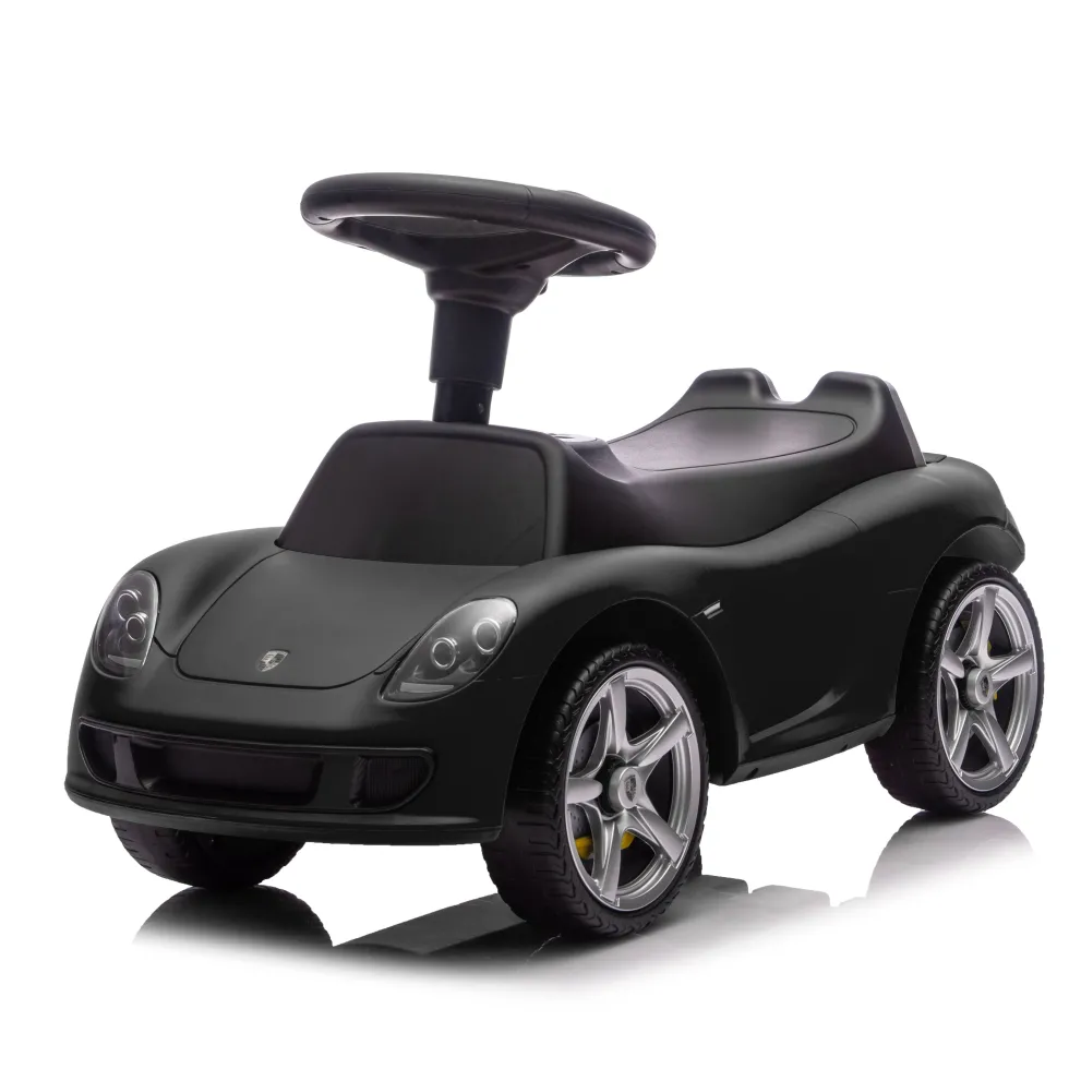 Porsche 911 Carrera GT Foot-to-Floor Ride-On - Black