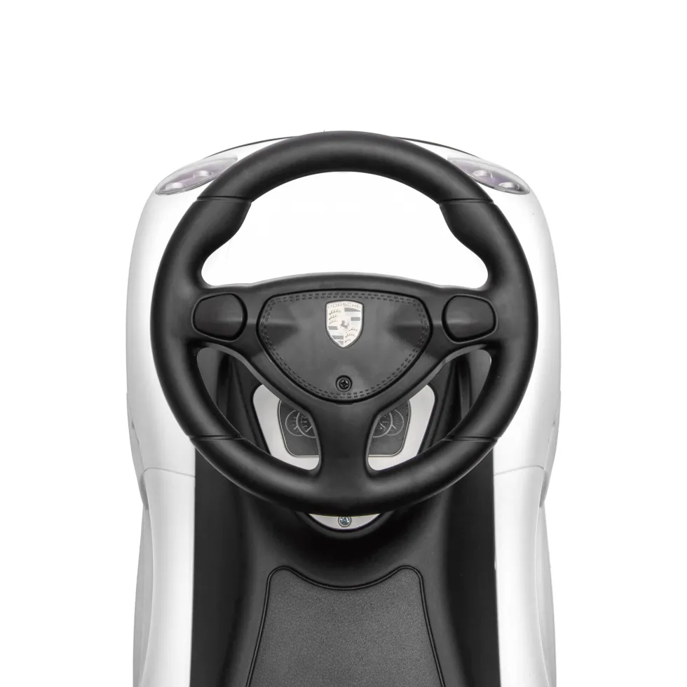 Porsche 911 Carrera GT Foot-to-Floor Ride-On - White