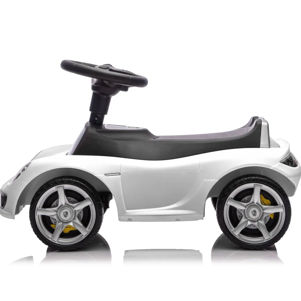 Porsche 911 Carrera GT Foot-to-Floor Ride-On - White