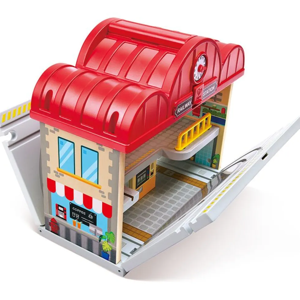 Portable Train Station Set