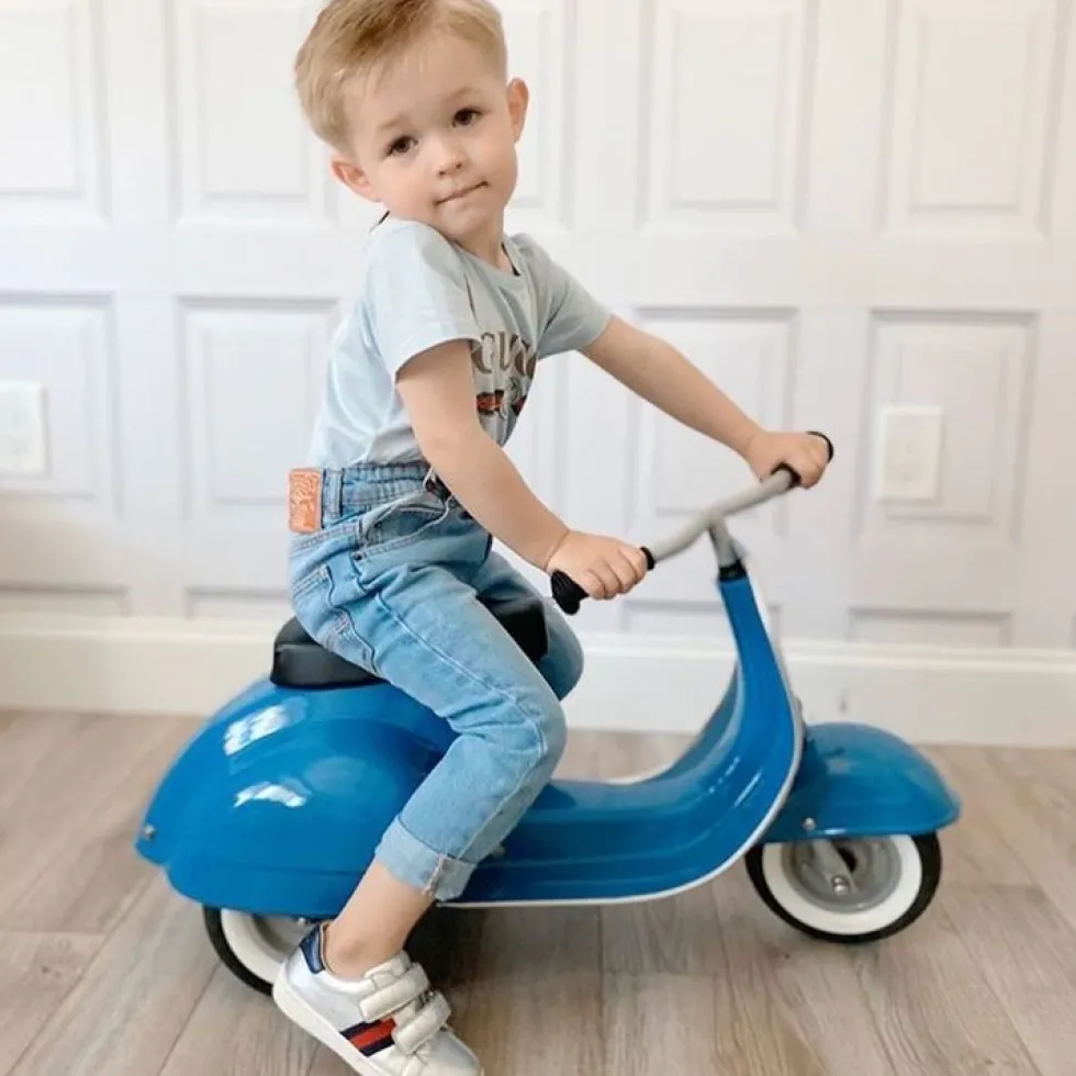 Primo Classic Ride-On Scooter - Blue