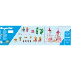 Princess Castle Playset with Royal Couple