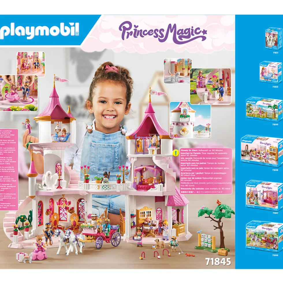 Princess Castle Playset with Royal Couple