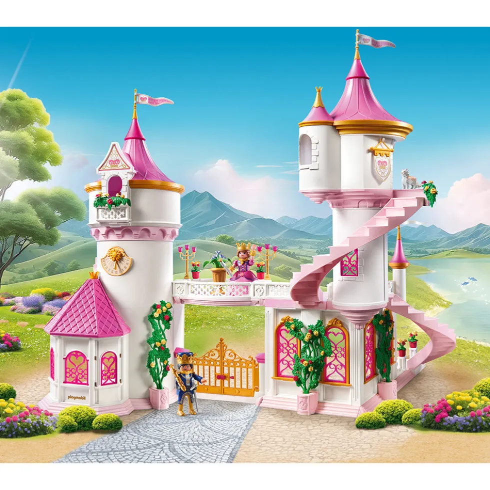 Princess Castle Playset with Royal Couple