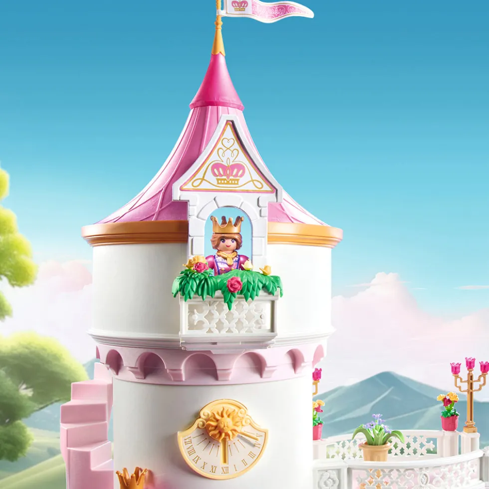 Princess Castle Playset with Royal Couple
