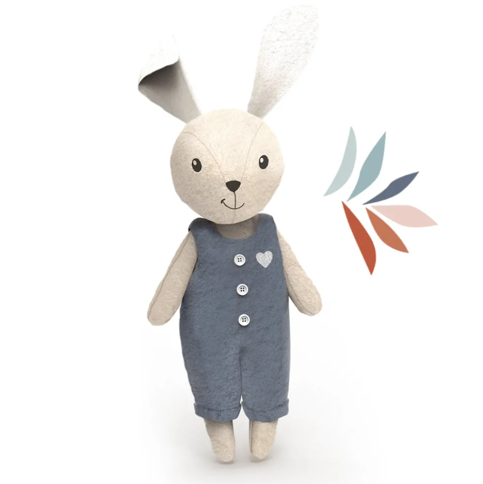 Rabbit Family Doll Set