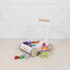 Rainbow Baby Walker & Puzzle - 45 Blocks
