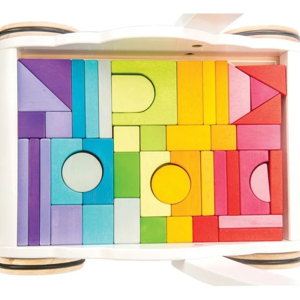 Rainbow Baby Walker & Puzzle - 45 Blocks