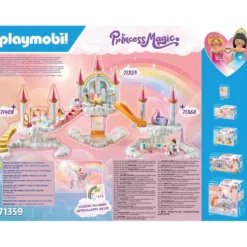 Rainbow Castle in the Clouds Playset