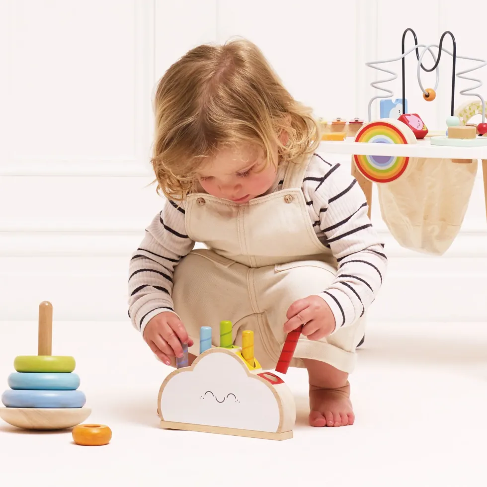 Rainbow Cloud Pop-up Toy