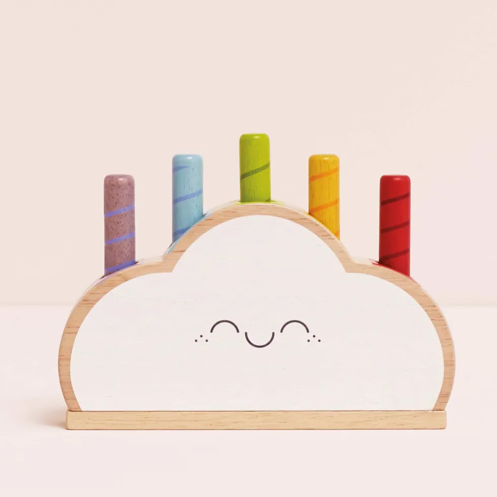 Rainbow Cloud Pop-up Toy