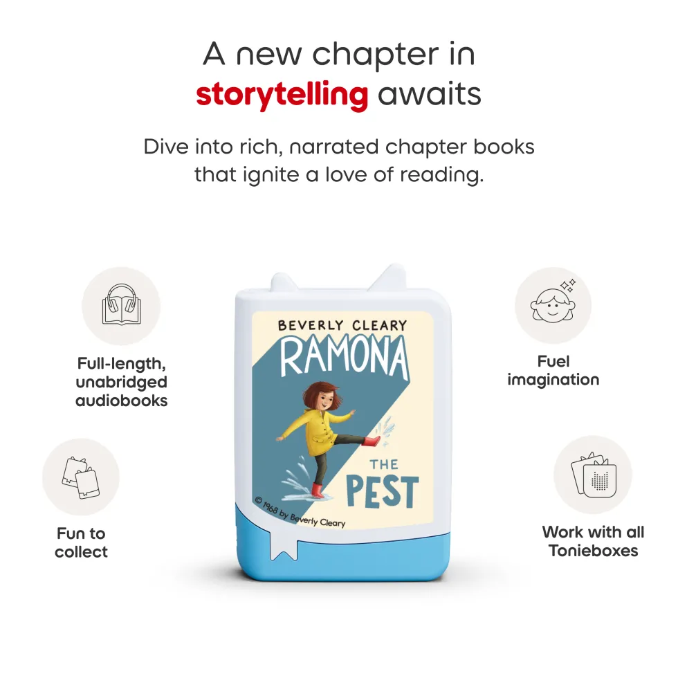 Ramona Audiobook Tonies - 4 Pack