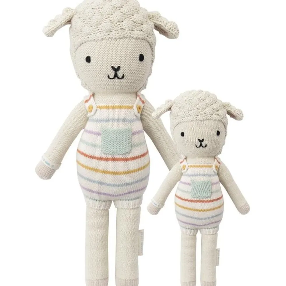 Regular 20" Avery the Lamb Hand-Knit Doll