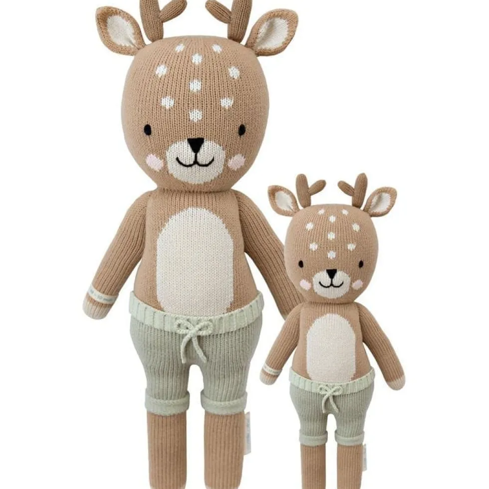 Regular 20" Elliott the Fawn Hand-Knit Doll