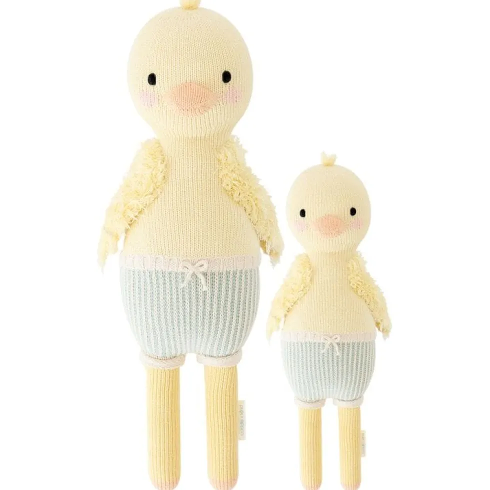 Regular 20" Finley the Duckling Hand-Knit Doll