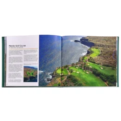 Remarkable Golf Courses Book Leather Edition