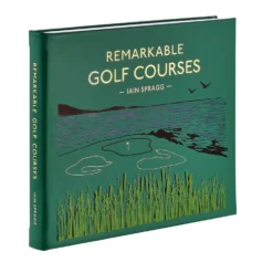 Remarkable Golf Courses Book Leather Edition