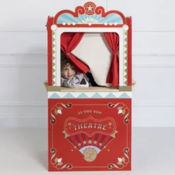 Retro Toy Puppet Theatre