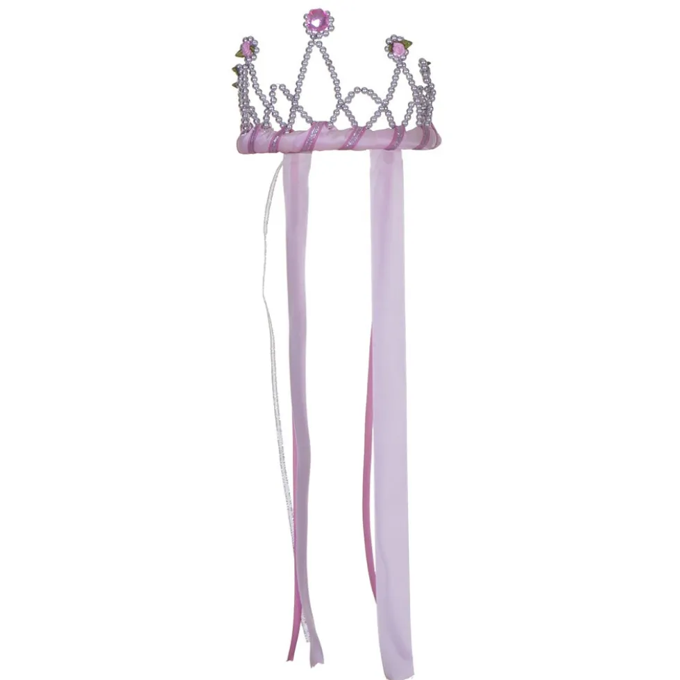Ribbon Tiara - Light Pink