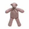Rose Cable Knit Plush Teddy Bear