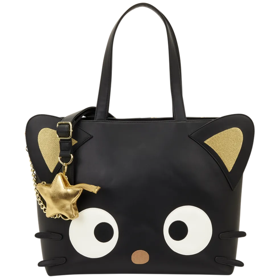 Sanrio Chococat Stars Tote Crossbody Bag with Coin Bag