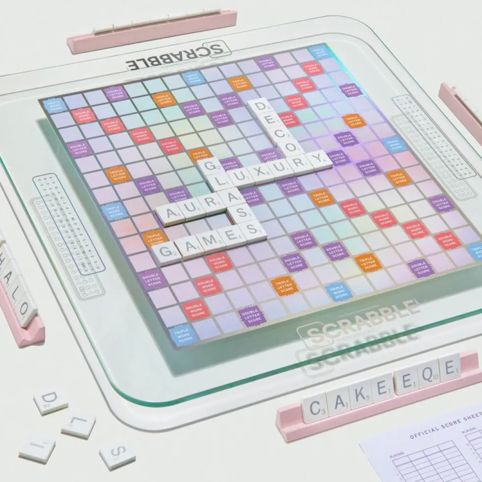 Scrabble Aura Glass Edition