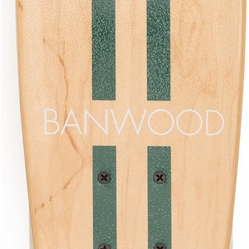 Skateboard - Green Stripe