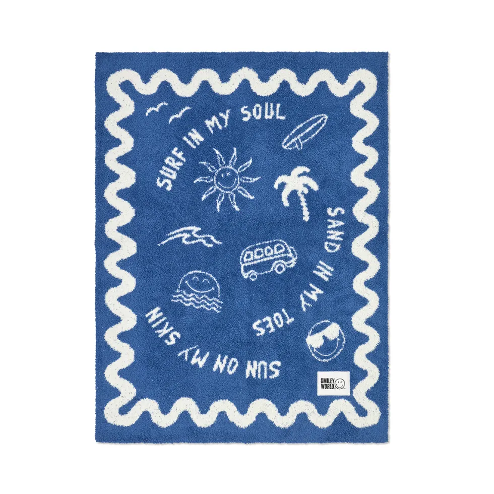 SmileyWorld Surf Stroller Blanket