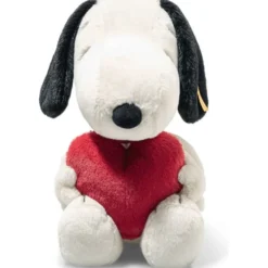 Snoopy Love with Red Heart