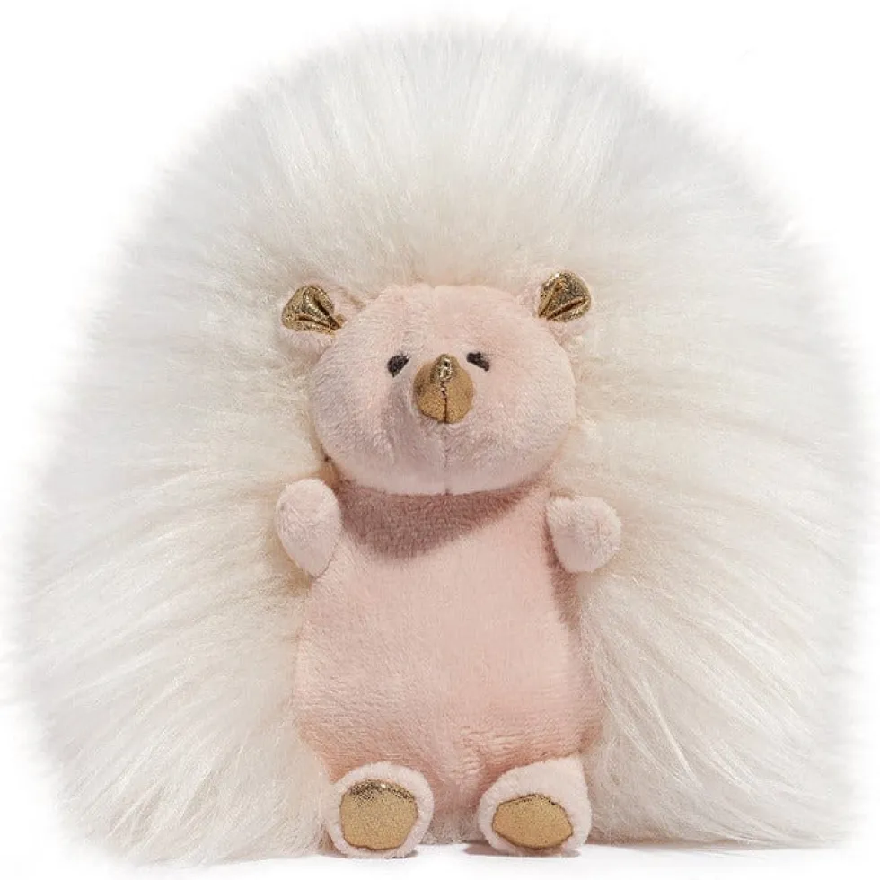 6" Sparklers Toy Plush Hedgehog - White Gold