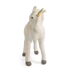 Standing White Unicorn Plush - 31.5"