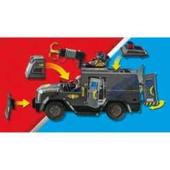 Tactical Police: All-Terrain Vehicle Playset