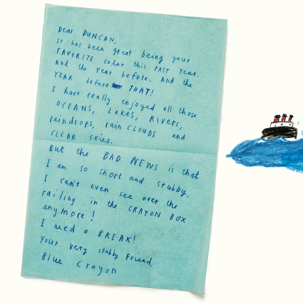 The Day The Crayons Quit Book