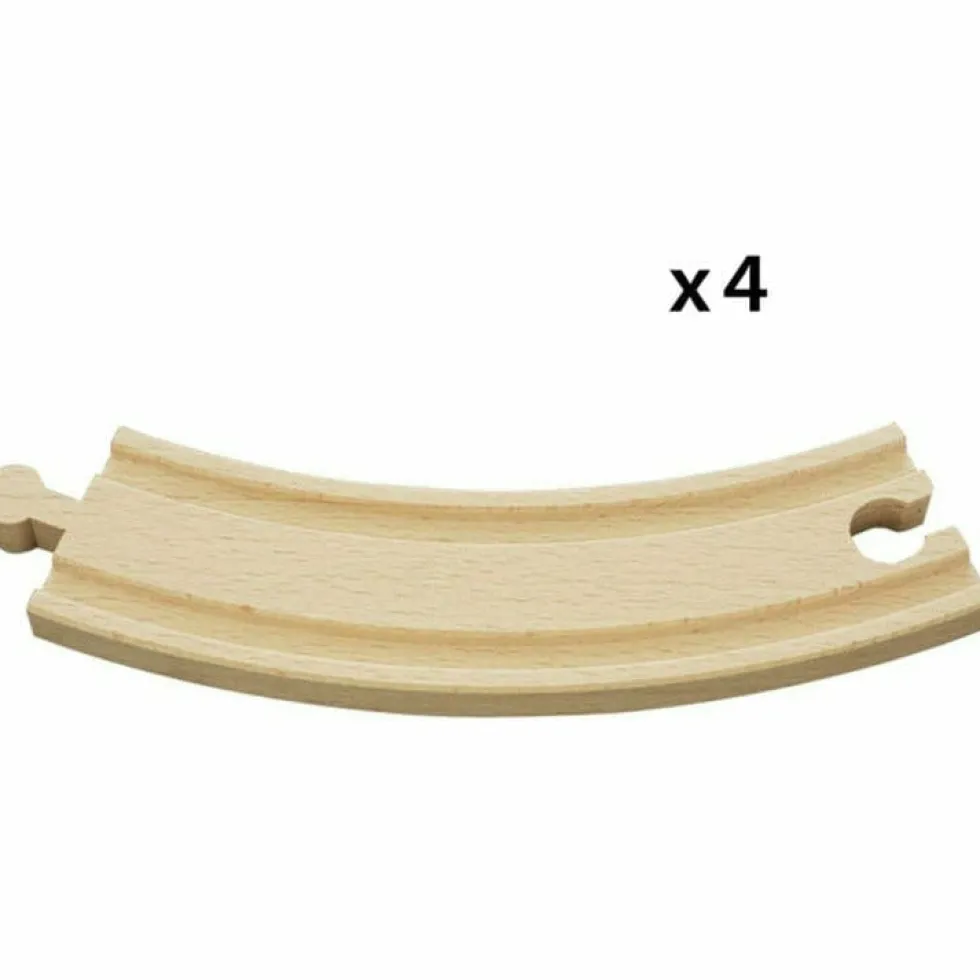 The Orginial Wooden Railroad 4 Piece set