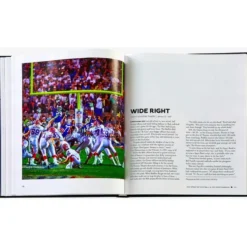 The Story of Football in 100 Photographs Book by Sports Illustrated - Navy