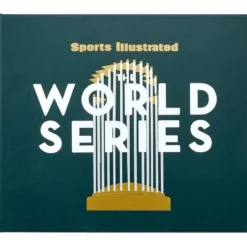 The World Series Book in Green Bonded Leather