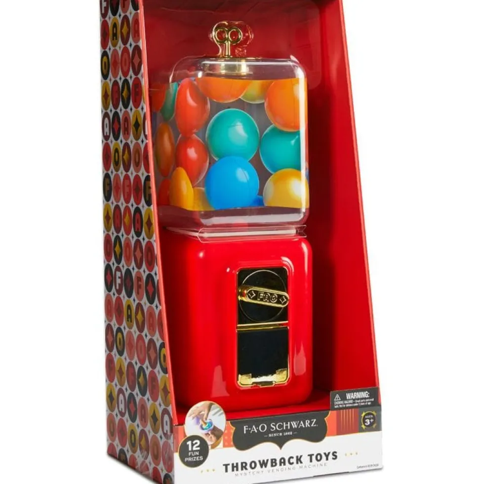Throwback Toys Mystery Vending Machine - Red