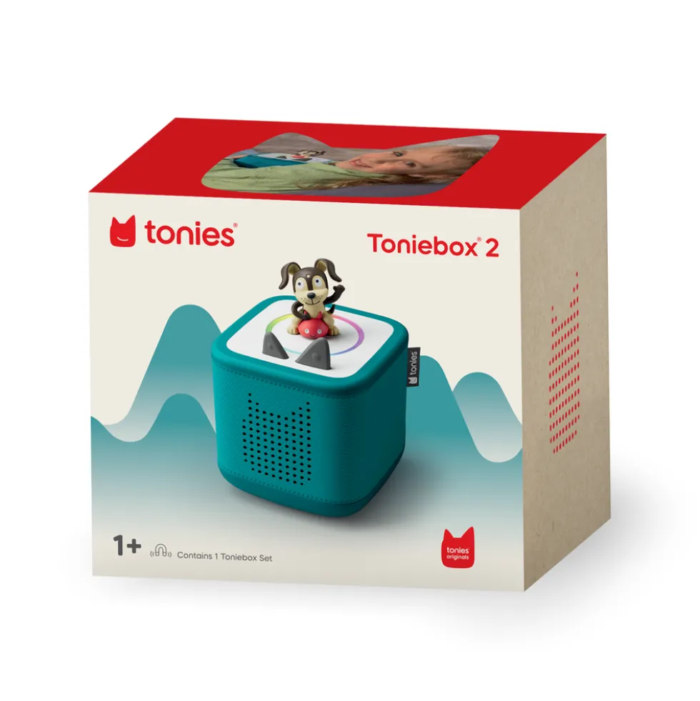 Tonies Playtime Puppy Toniebox 2 Starter Set - Tropical Teal