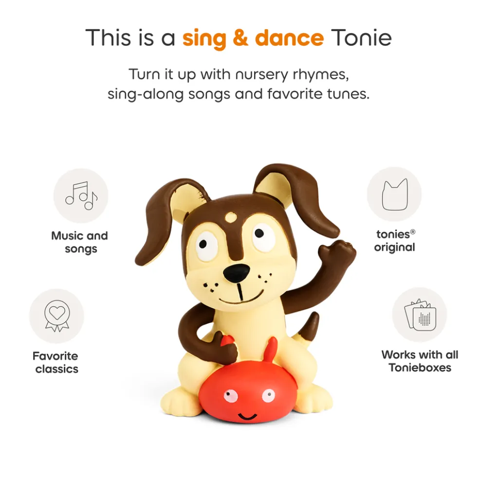 Tonies Playtime Puppy Toniebox 2 Starter Set - Moon Gray