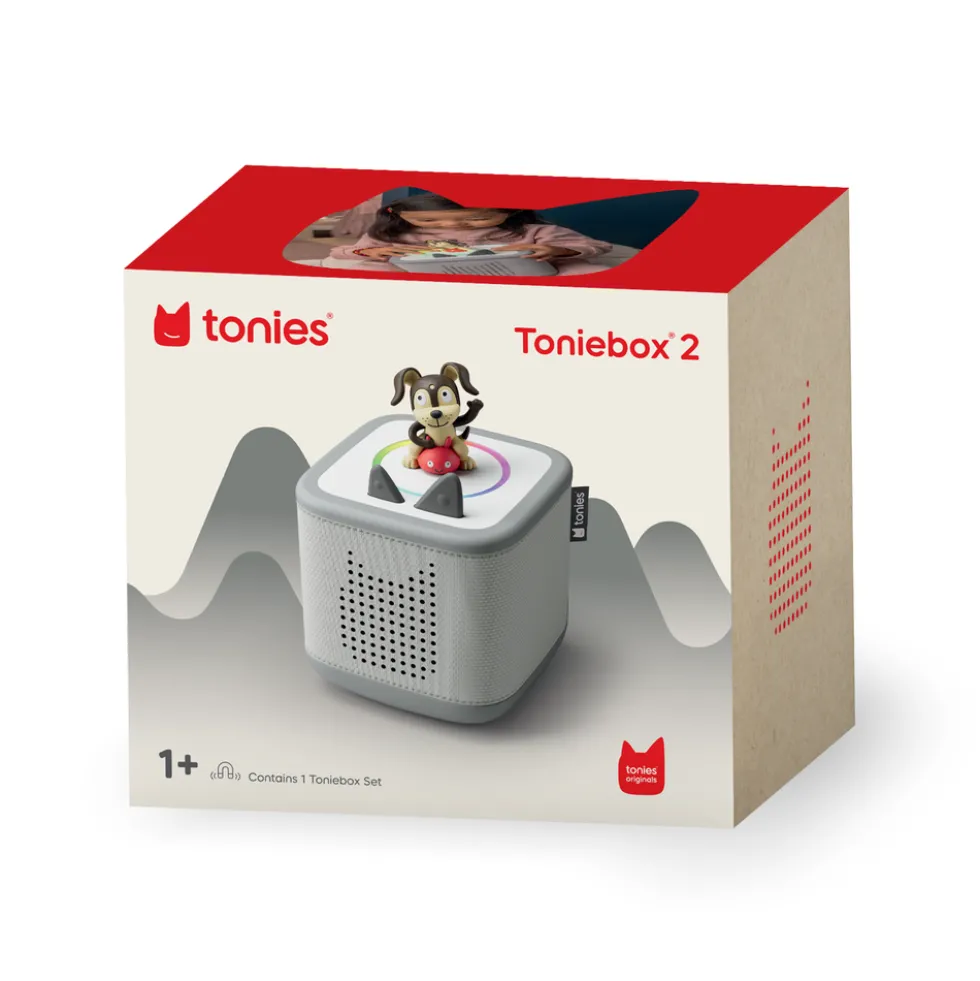 Tonies Playtime Puppy Toniebox 2 Starter Set - Moon Gray