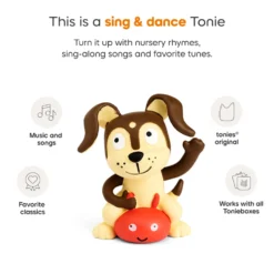 Tonies Playtime Puppy Toniebox 2 Starter Set - Sunset Red