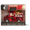 Toy Delivery Truck Glass Ornament