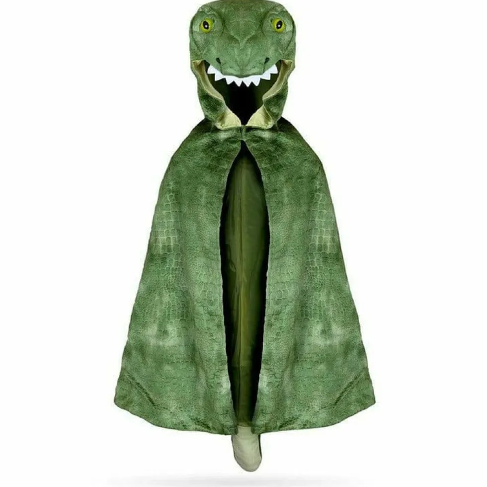 T-Rex Hooded Cape - Size 4-5 Years