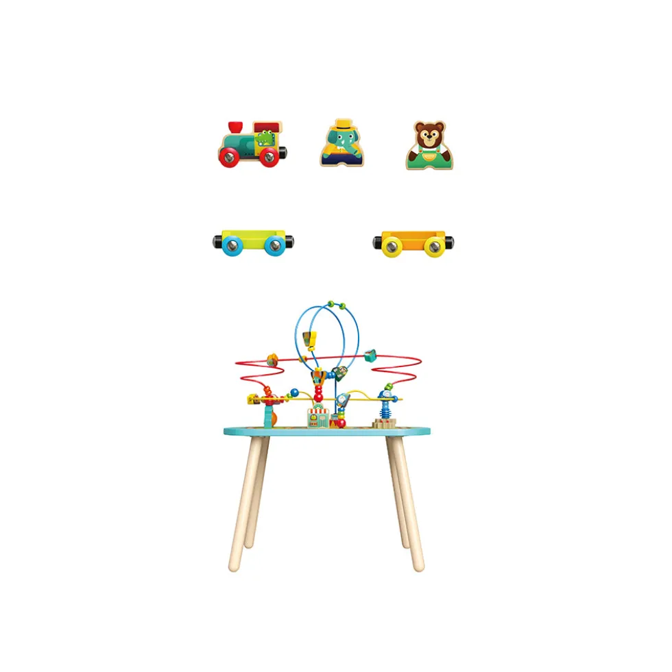 Twisting Railway Maze Table