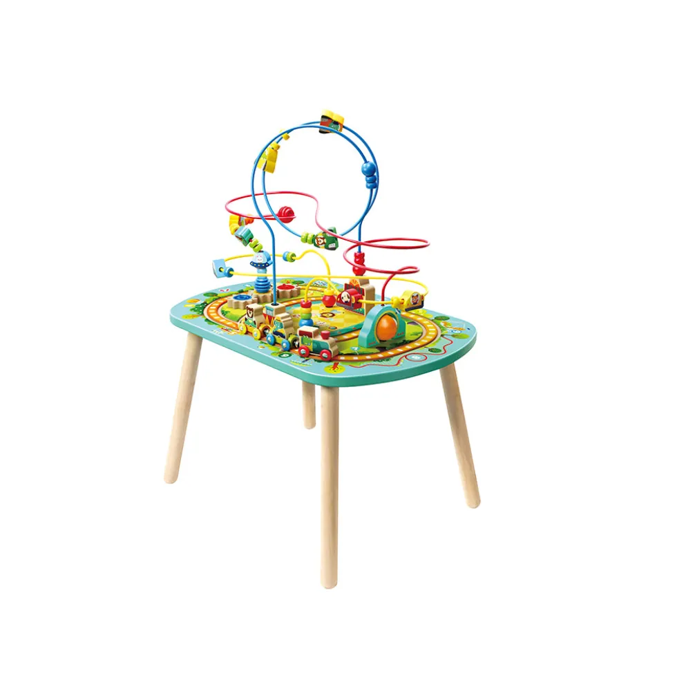 Twisting Railway Maze Table